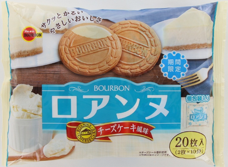 ブルボン　ロアンヌチーズケーキ風味